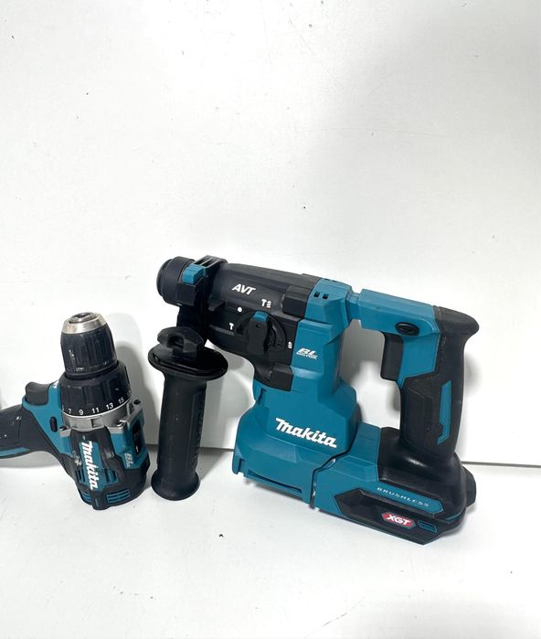Set Makita XGT 40V – Bormasina DF002G + Ciocan rotopercutor HR010G (fara acumulatori si incarcator)
