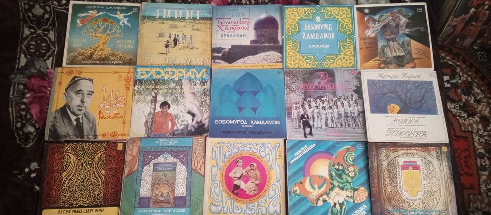 Узбекские и средно азиятские исполнители виниловые пластинка