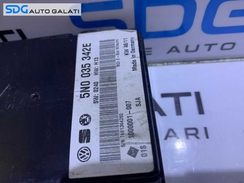 Interfata Media Modul Audio Skoda Roomster 2011 - 2015 Cod 5N0035342E