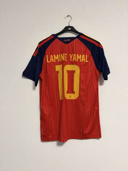 tricou fotbal jersey spania lamine yamal 10
