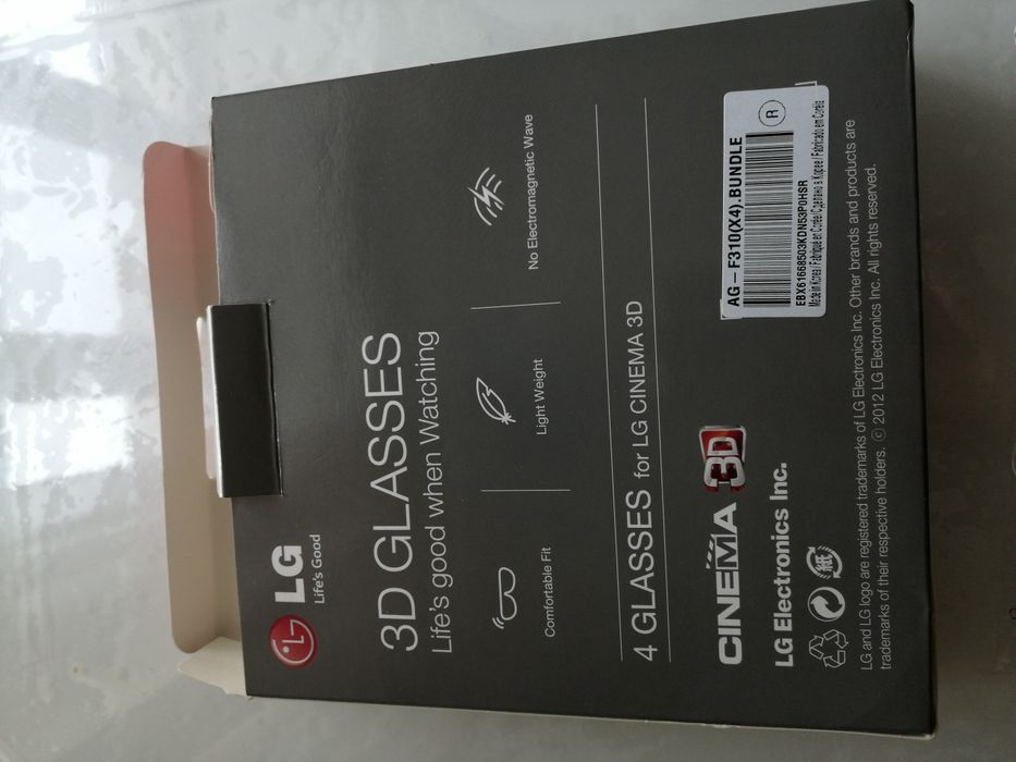 Очки 3D для телевизора LG