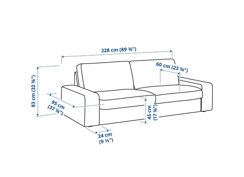 Canapea Kivik - Bej (Ikea)
