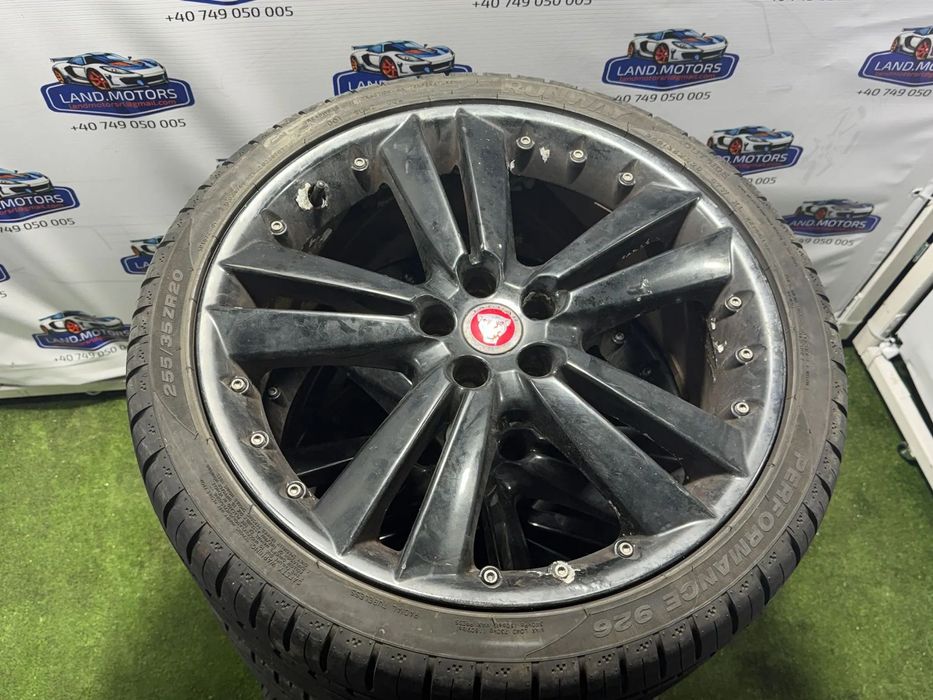 JANTE JAGUAR R20 / 5x108 / XF S PREMI / 225/35Z R20 8JX20CHX49.0 / 8W83-1007-EA+ CAUCIUCURI (X4)