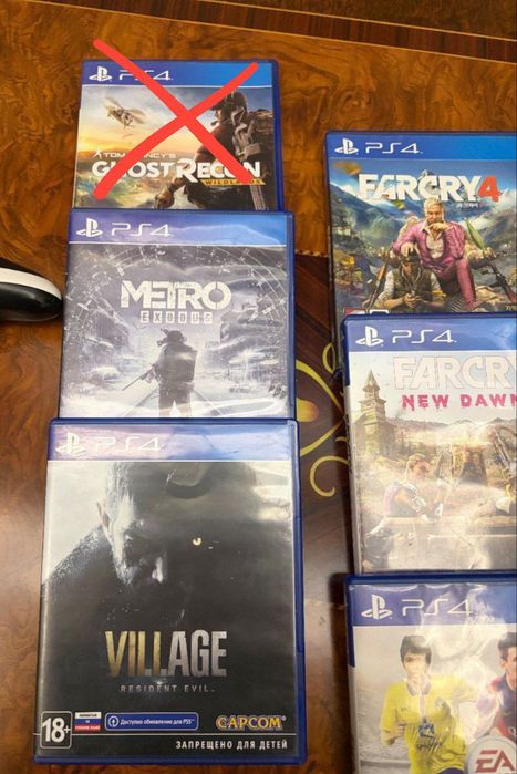 Игры для ps4-ps5 Новые!