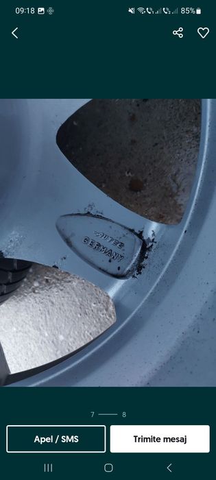 JANTE ALIAJ 5 X 112 + Cauciucuri de Iarnă 255 / 55 / 18 * Profil Bun *