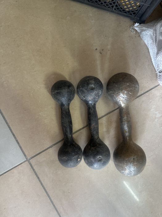 Гантели советские разные