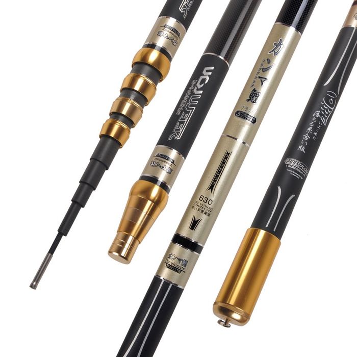 Удочка  маховая ,херабуна со встроенной катушкой.