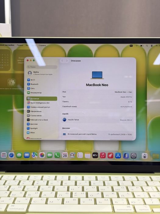 Macbook Neo 8/256 gb | 100% | iStatus