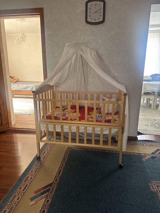 Детский манеж кровать