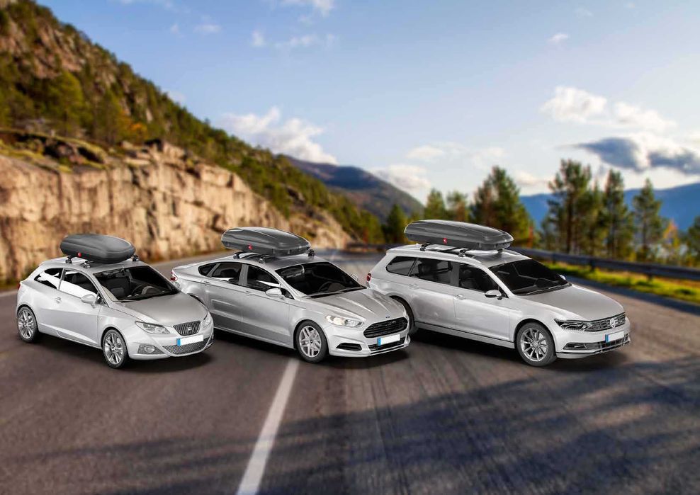 Автобокс Art Plast Carbon 320 л черен