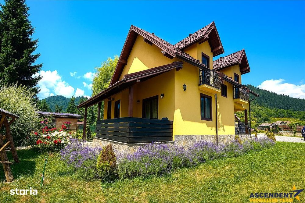 Refugiu pretios:jacuzzi, lemn masiv,2.000 mp teren,4 dormitoare, cupto