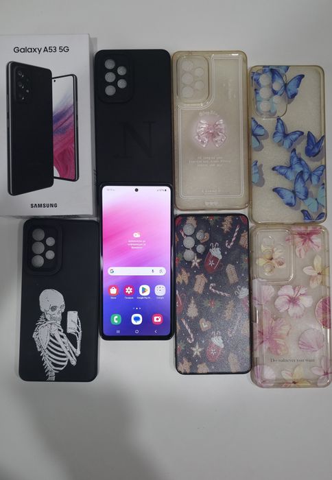 Samsung A53,5G, 128GB, 6-GB Ram, Black