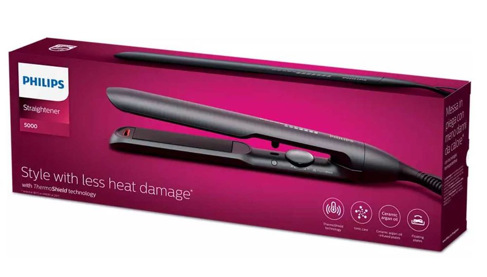 Преса за коса Philips Prestige BHS510/00, ThermoShield технология