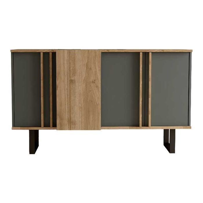 Скрин, Amanda I, Антрацит, Пдч, 160х74х79см.