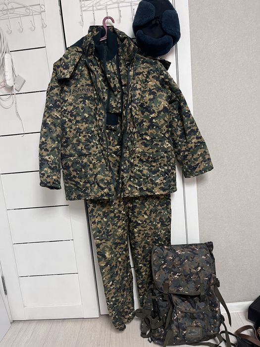 Бушлак,сумка,шапка