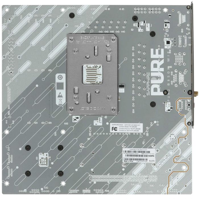 - Материнская плата MB SAPPHIRE AMD AM5 PURE B850M WIFI DDR5