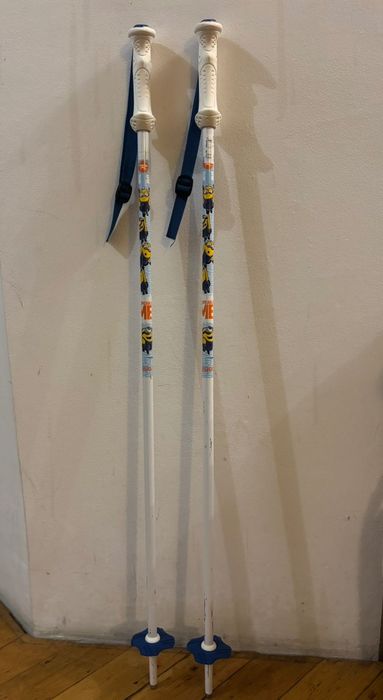 детски щеки за ски, дължина 85 см - с картинки на Миньоните