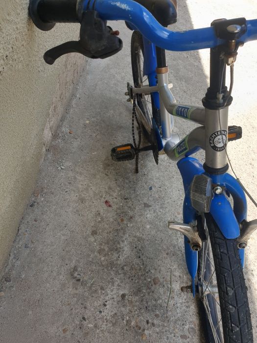 Bicicleta pentru copii police lanțu e căzut