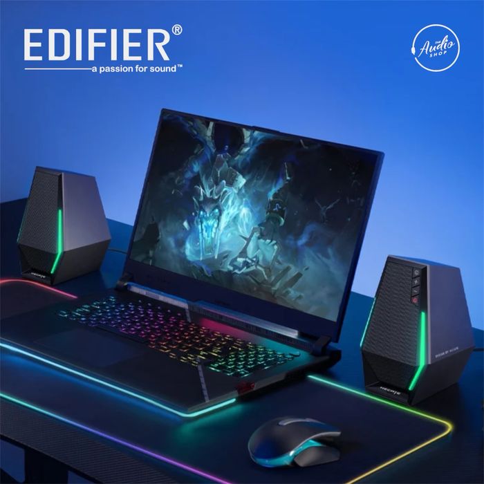 Edifier G1500 Max — 2.1 игровые / настольные колонки с RGB