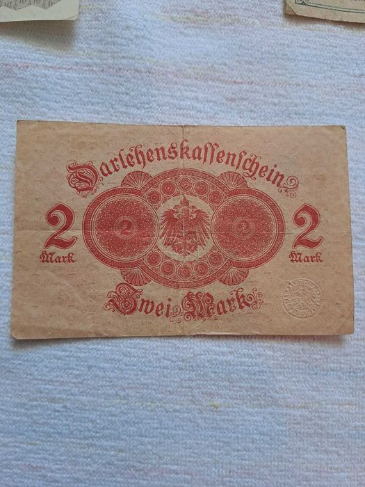 bancnote kronen heller mark