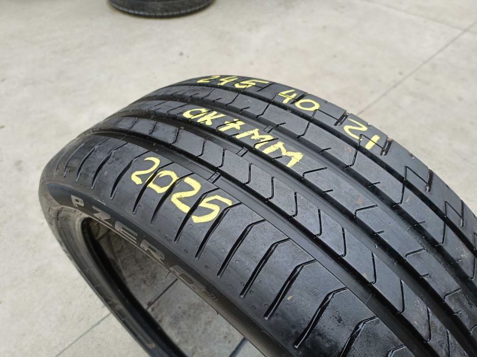 O anvelopa de vara 245 40 21 pirelli p zero pz4 profil 7 mm dot 2025