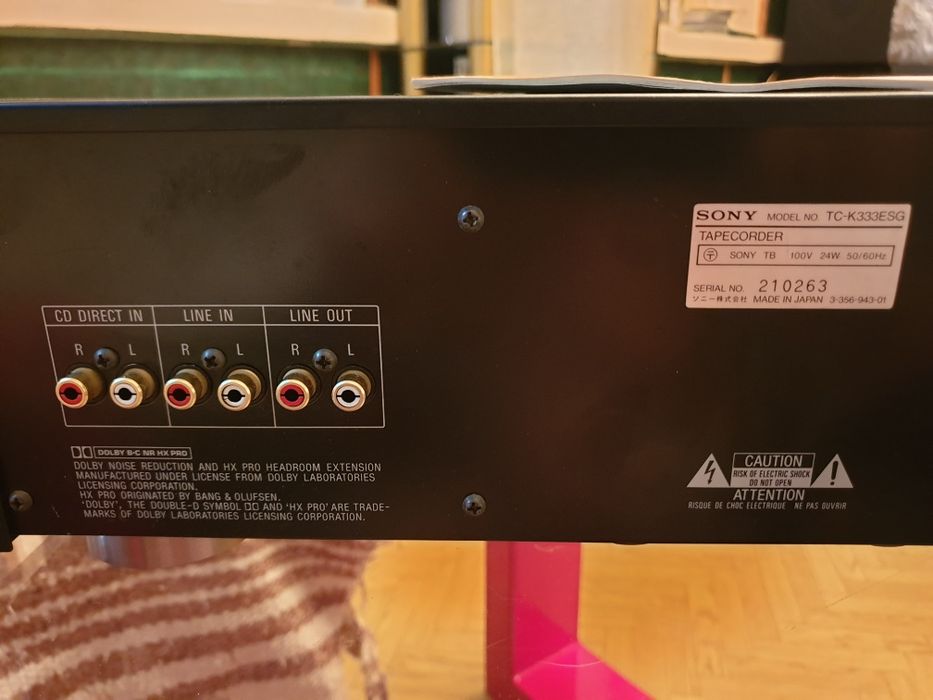 Кассетная дека SONY TC-K333ESG