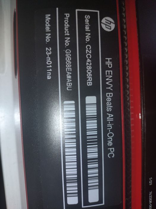 Hp Envy Beats special edition all in one