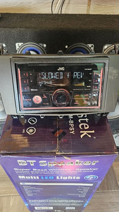 jvc радио с блутут
