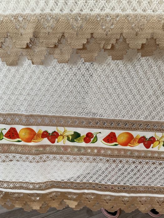 Тюль кухонный………