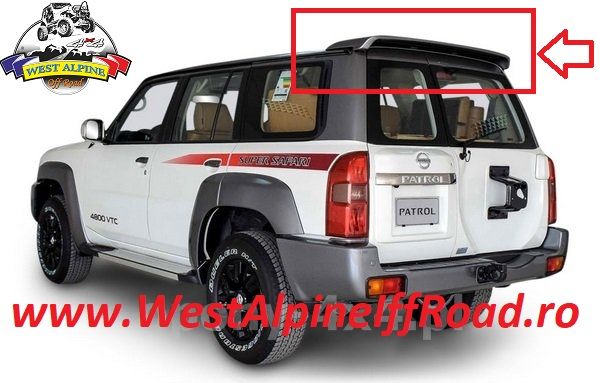 Eleron spate Nissan Patrol Y61 GU4 2005-2018 - Spoiler SUPER SAFARI