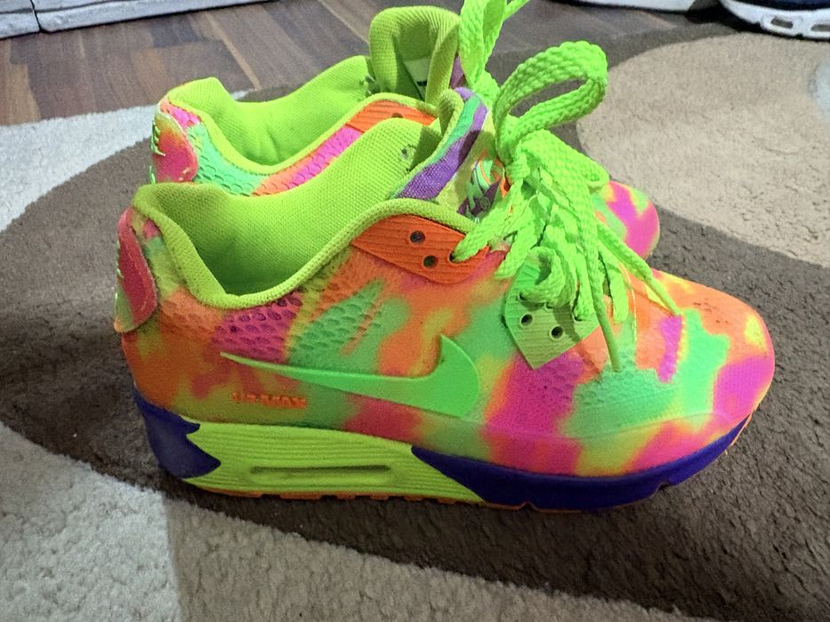 Adidasi copii Nike, culori neon, nr 36