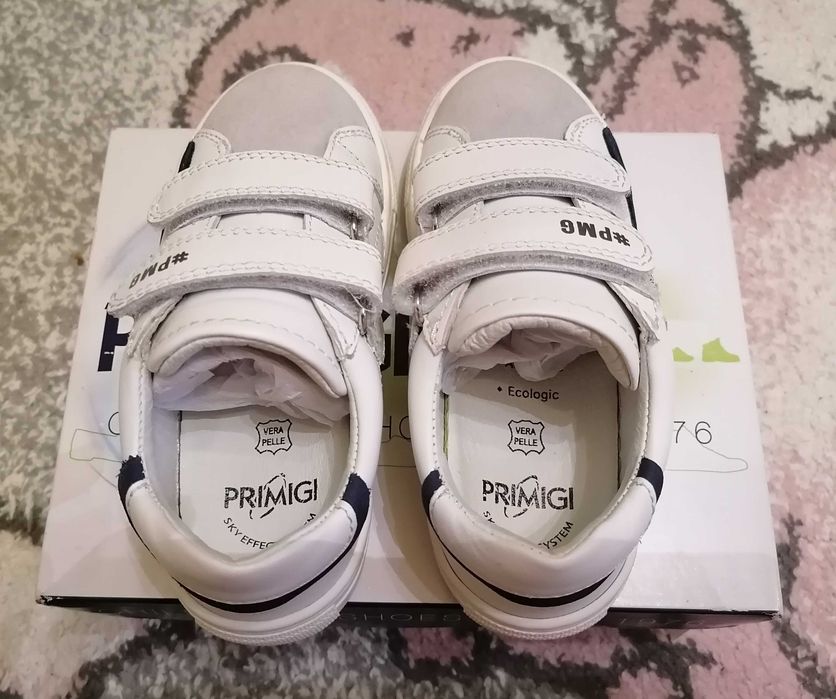 Adidași Primigi, piele naturală