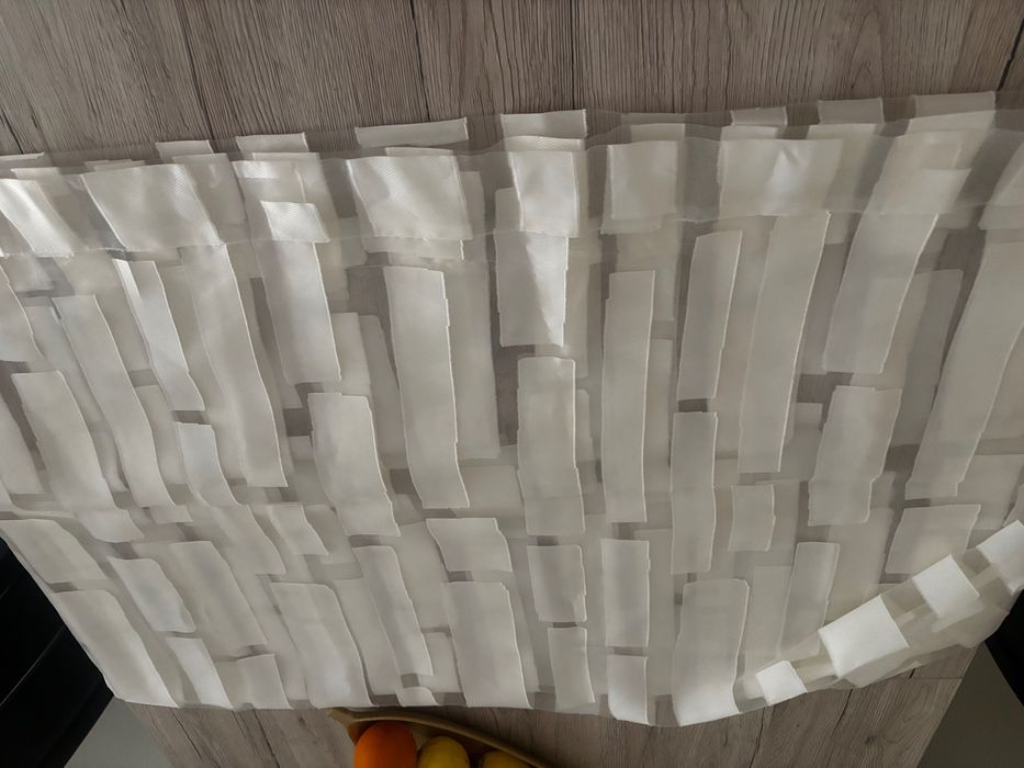 Бели пердета 2 броя