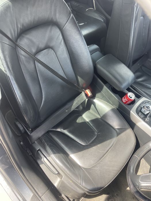 Interior audi a4 b8 b8.5 negru piele