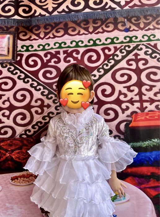 Платье казахское прокат