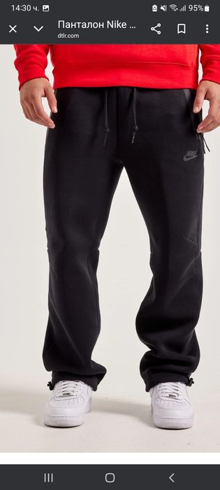Nike tech fleece  мъжко долнище