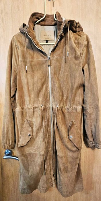 Vând haină piele întoarsă Massimo Dutti marimea S