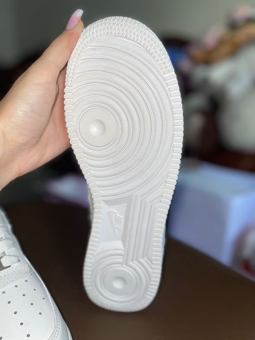Nike Air Force 1 - white + rhinestones