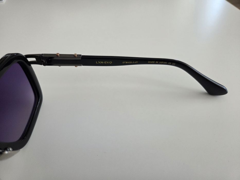 Ochelari Dita LXN-EVO Black cu toc de piele inclus