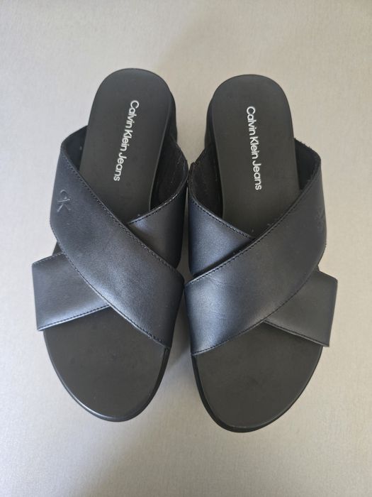 Чехли на платформа Calvin Klein