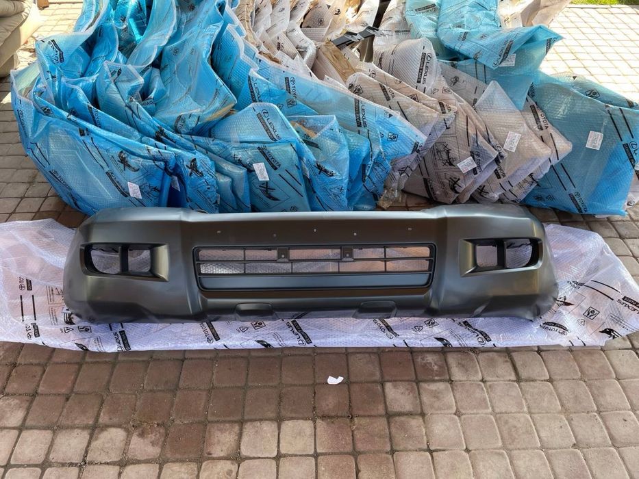 Бампер передний, задний на Прадо 120