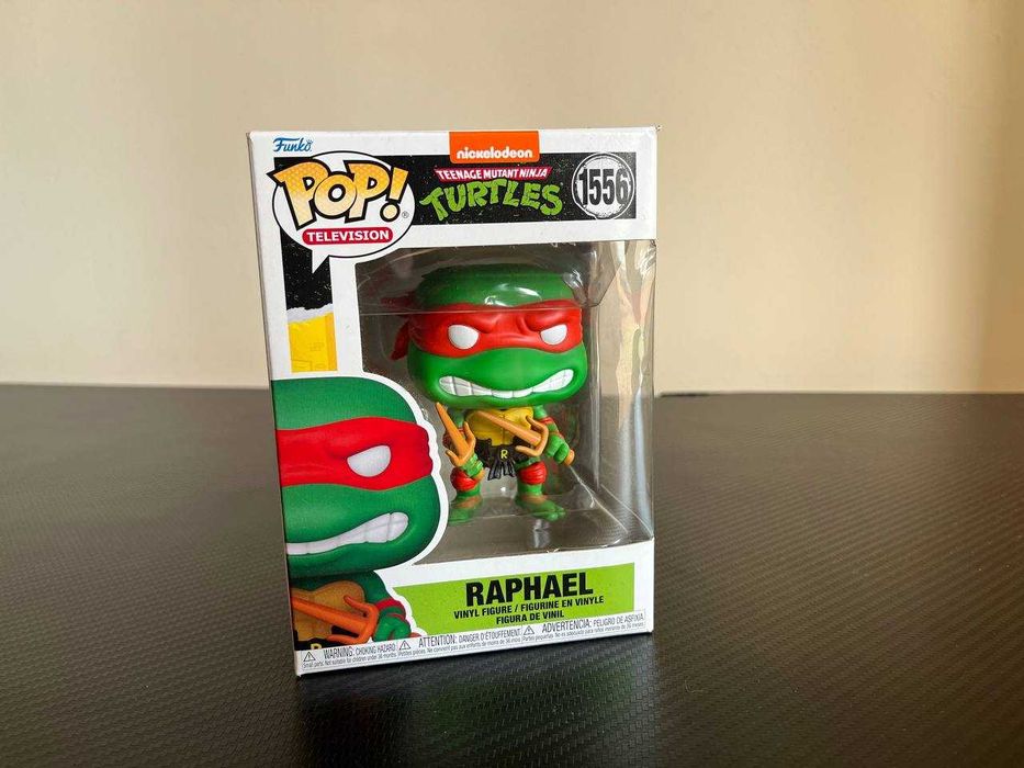 Funko Pop Raphael + Pickle Rick (в коробках, оригинал)