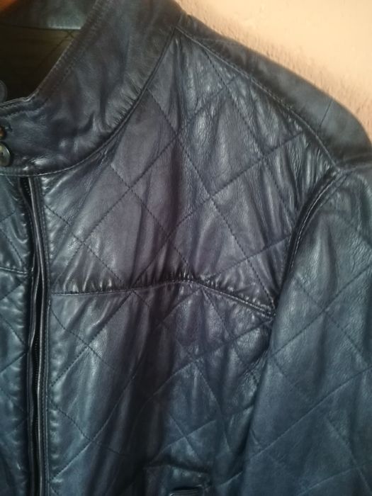 Geaca piele bărbați Massimo Dutti Xl