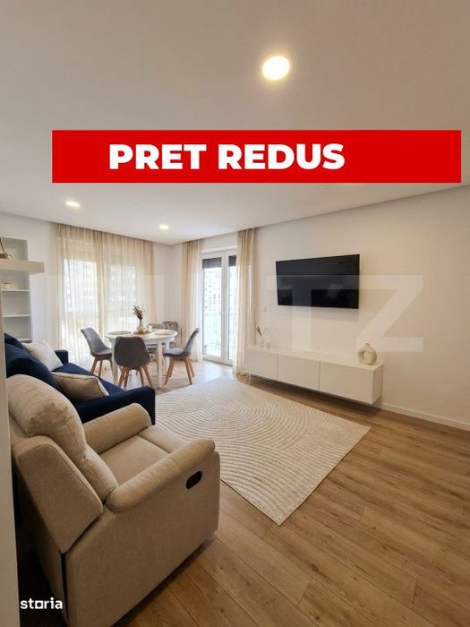 Apartament 2 camere, 60 mp, zona Maurer Residence
