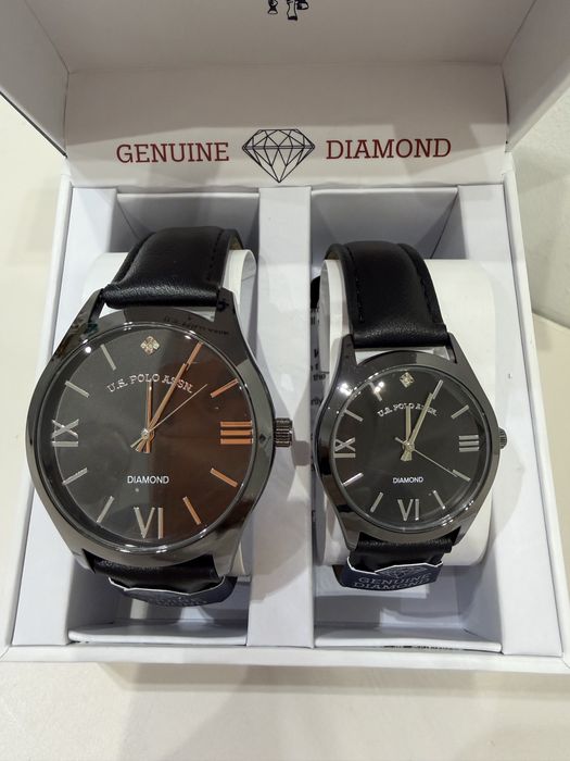 Парные часы Polo с бриллиантом