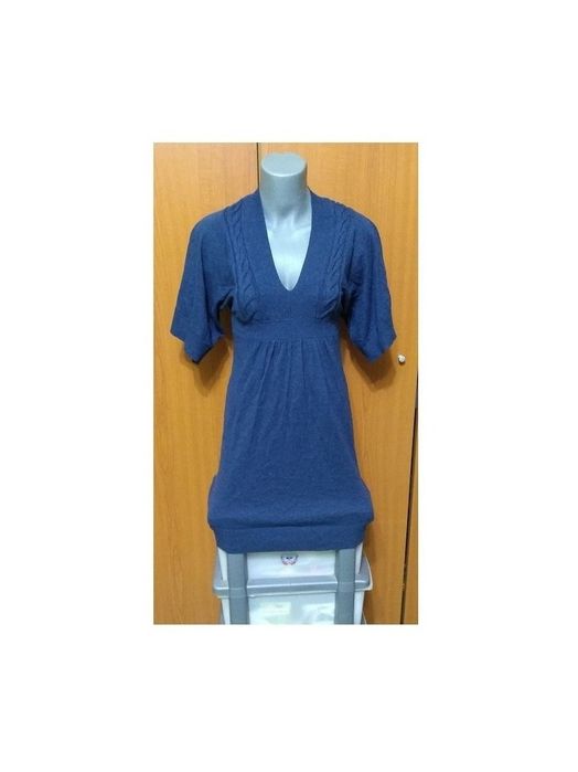 Rochie/ Tunica tricot Miss Selfridge UK , bleomarin cu anchior in V