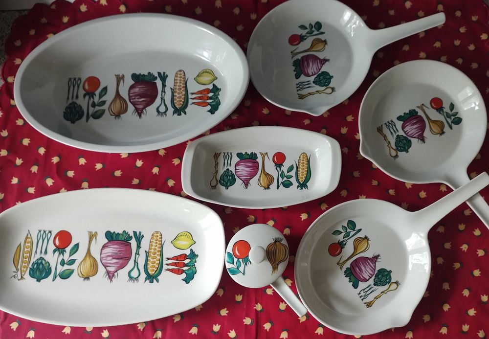 Primabella Villeroy & Boch Made in Luxemburg винтидж керамични съдове