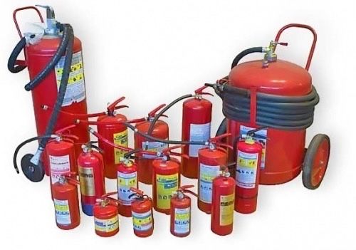 Росийский Огнетушитель порошковый закачной ОП-10(з)*класс порошка ABCE