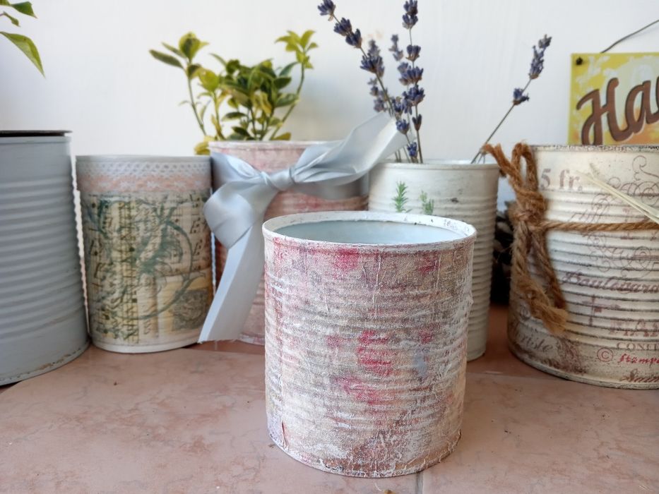 Кухненски буркани декоративна саксия