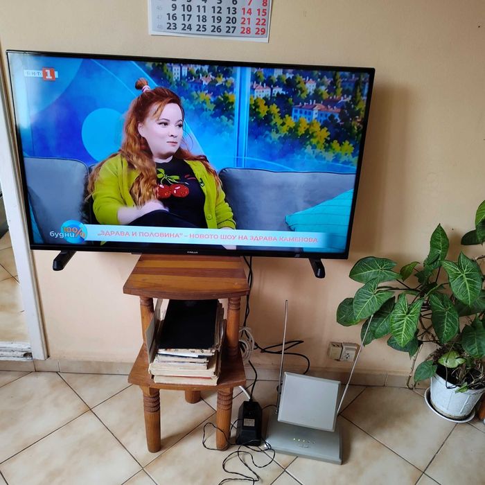 Антена "PHILIPS SDV4240+Адаптер" "5€" "Девет Програми"!+Доставка!
